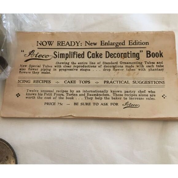 Vintage Ateco Cookie Cutters, Booklet 1950's - Picture 4 of 4